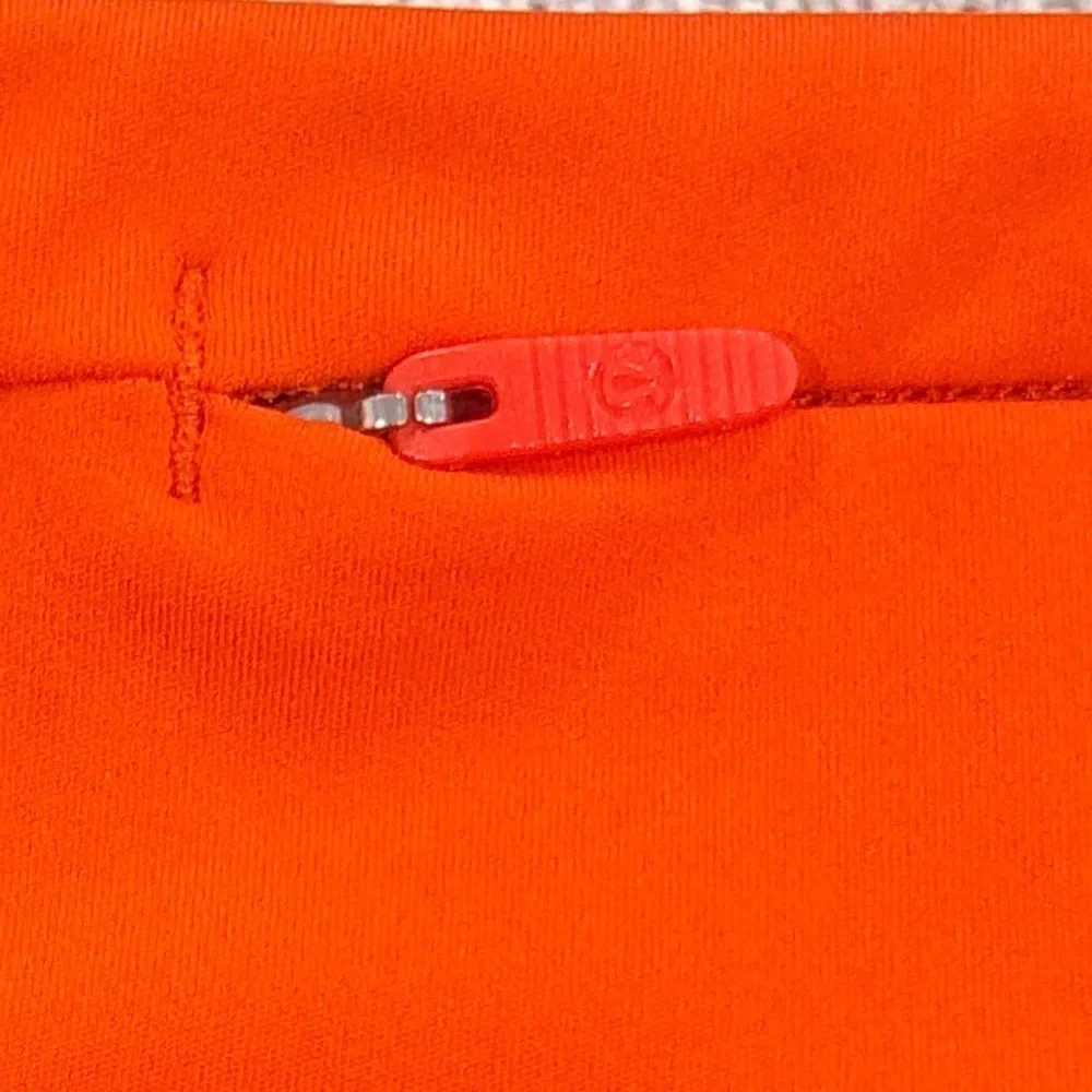 Lululemon Adapted State High Rise Joggers *Air Flow In Solar Orange Size 6